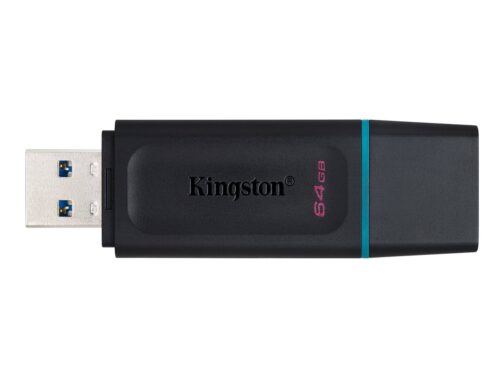 Kingston DataTraveler Exodia 64GB USB 3.2 Gen 1 Sort Blå EAN 740617309829