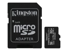 Kingston Canvas Select Plus microSDHC 32GB A1 / Video Class V10 / UHS Class 1 / Class10