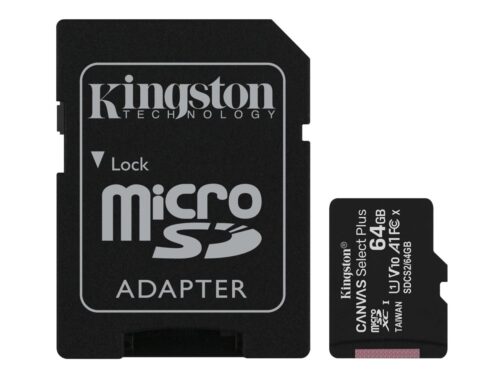 Kingston Canvas Select Plus microSDHC A1 / Video Class V10 / UHS Class 1 / Class10 EAN 740617298697