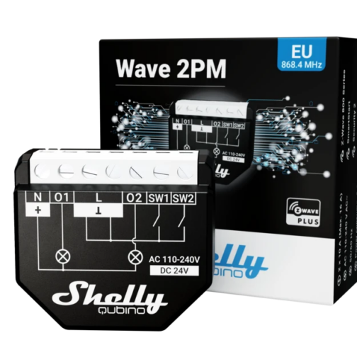 Shelly Qubino Wave 2PM Z-Wave EAN 3800235269015